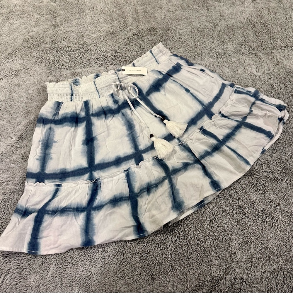 NWT! Sold out Pilcro Tie-Dye Mini Skirt - xl - Picture 2 of 3